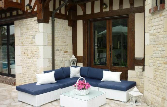 Les Hibiscus Honfleur Exterior foto