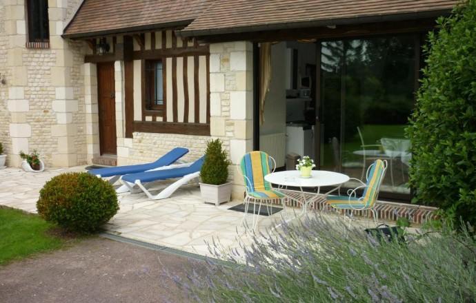 Les Hibiscus Honfleur Exterior foto